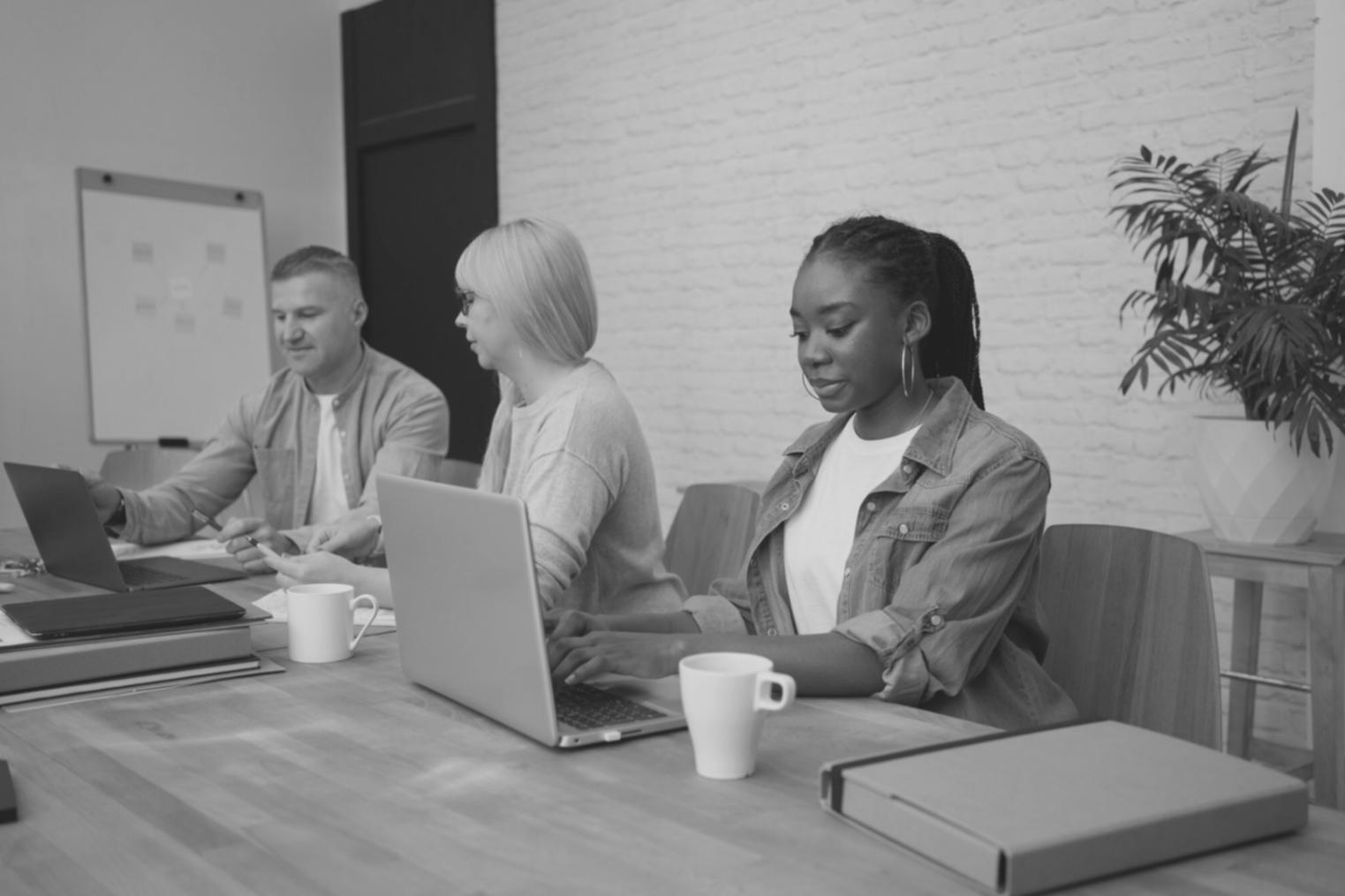 Moderne Büroumgebung eines erfolgreichen Unternehmens